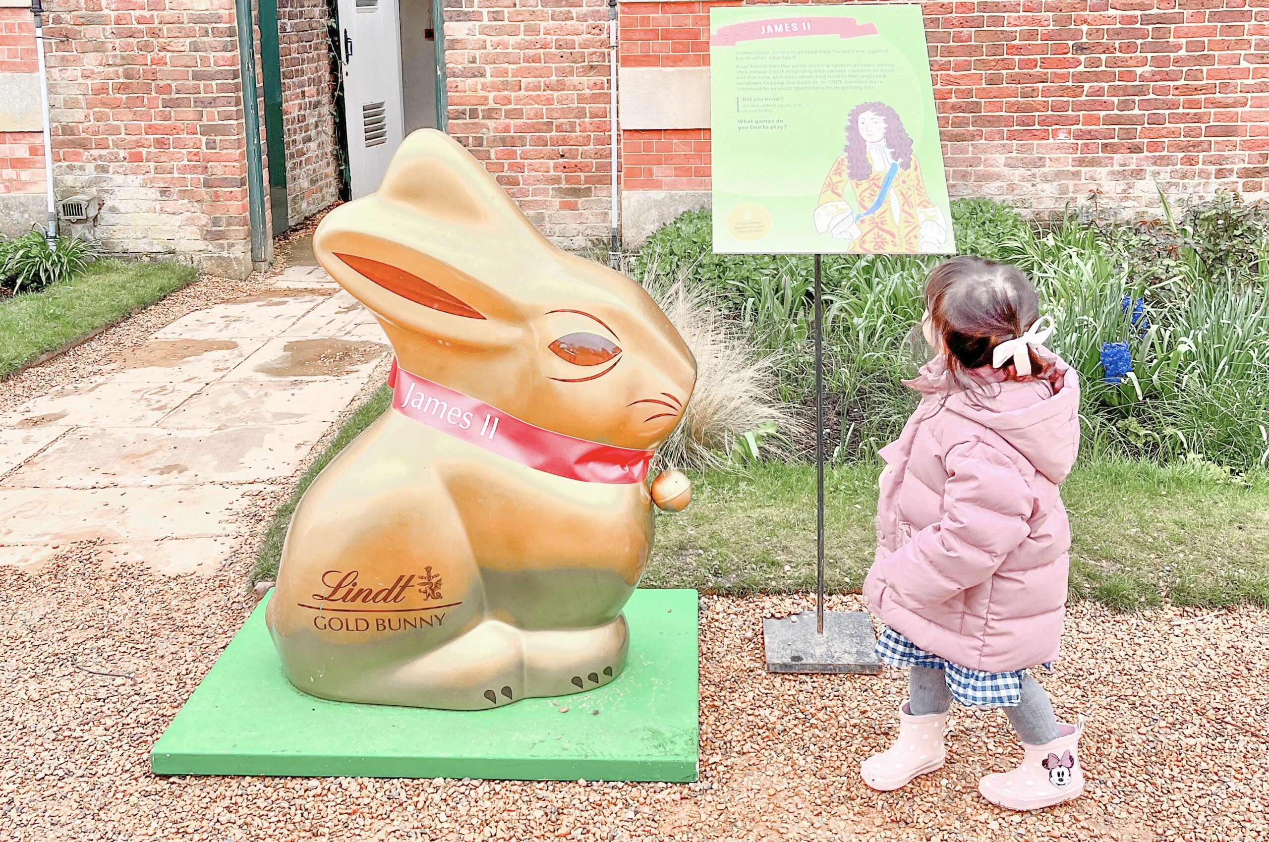 イースター＞Hampton Court Palaceでバニーハント - Kumamin Blog in