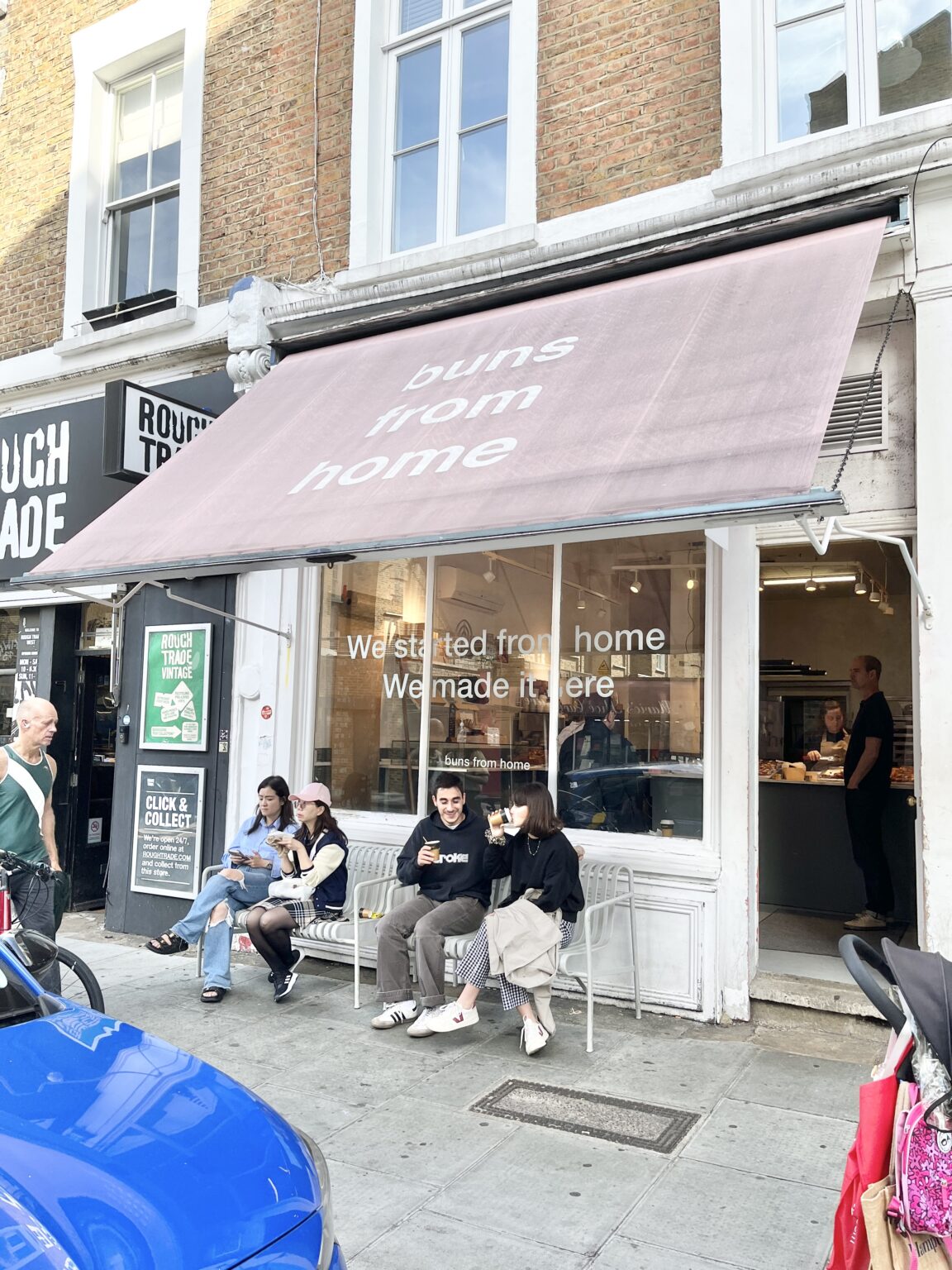 【ロンドンベーカリー】クリームたっぷりデニッシュ🥐buns from home Kumamin Blog in London