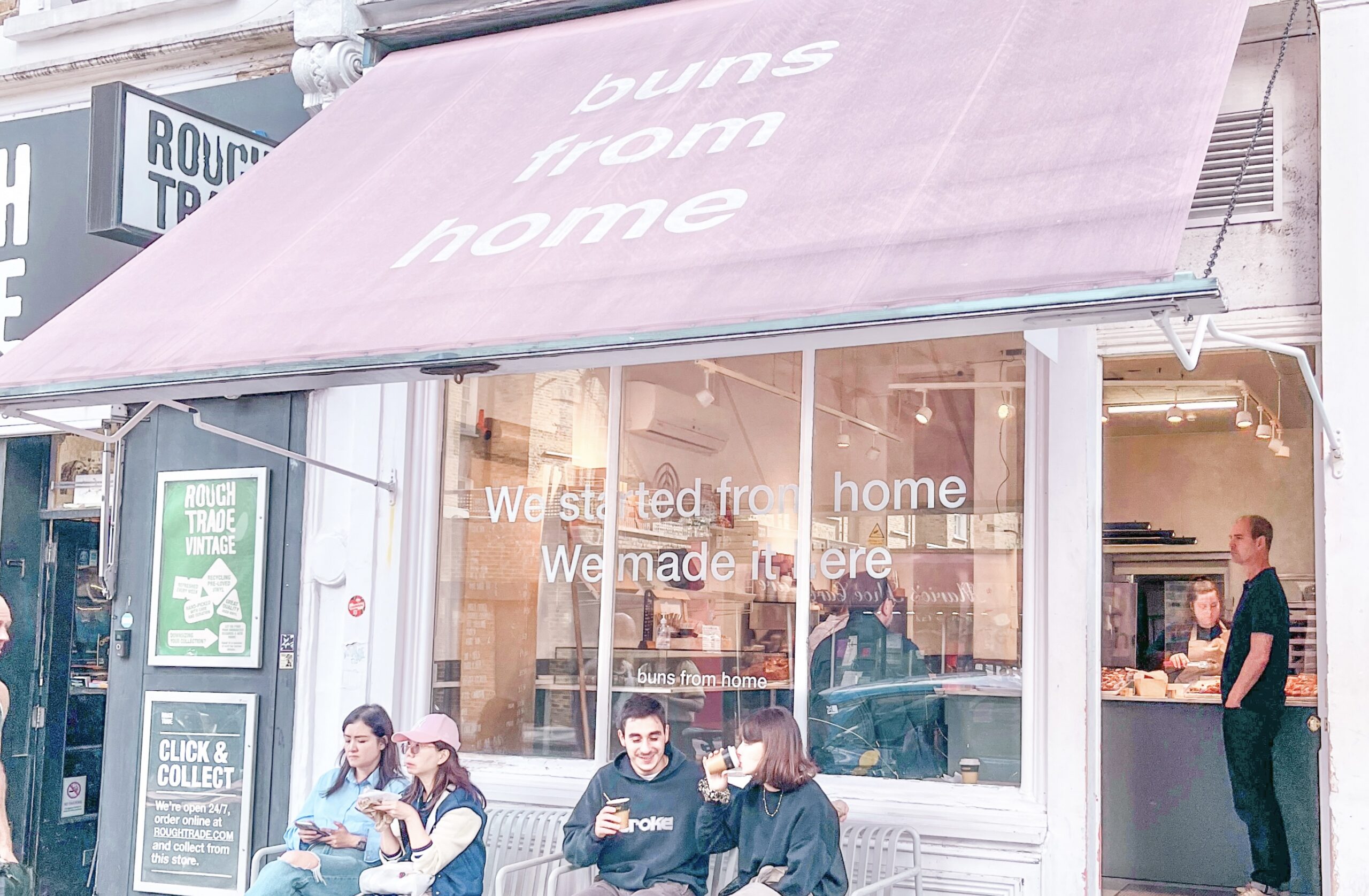 【ロンドンベーカリー】クリームたっぷりデニッシュ🥐buns from home - Kumamin Blog in New York